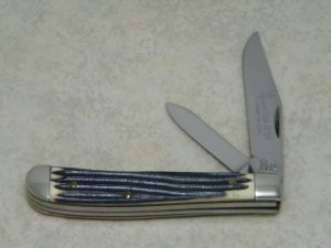 Queen Steel #51 Imitation Winterbottom Bone Mini Trapper Knife Q76 Tang Stamp Etched c.1976