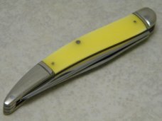 Western Boulder, Colo. Stainless Steel Yellow Toothpick Fish Knife c.1951-1978