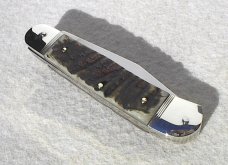 NEW HUBERTUS RAM BIGHORN EDITION SOLINGEN GERMANY LEVER LOCK KNIFE W/BOX