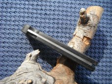 Smith & Wesson, S&W pocket knife marked "First Production Run" & "Performance"  Scrimshaw Deer scene