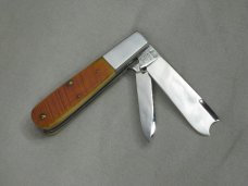 SCHATT & MORGAN QUEEN-KEYSTONE SERIES 042369 ONE ARM RAZOR BARLOW 1991 KNIFE IN BOX SCHATT & MORGAN QUEEN-KEYSTONE SERIES 042369 ONE ARM RAZOR BARLOW 1991 KNIFE IN BOX
