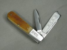 SCHATT & MORGAN QUEEN-KEYSTONE SERIES 042369 ONE ARM RAZOR BARLOW 1991 KNIFE IN BOX SCHATT & MORGAN QUEEN-KEYSTONE SERIES 042369 ONE ARM RAZOR BARLOW 1991 KNIFE IN BOX