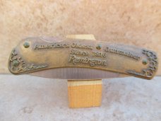 Remington UMC Figural Lockback (Made in USA) Model R5 Remington UMC Figural Lockback (Made in USA) Model R5