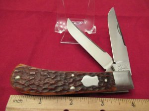Case XX 2000 Tony Bose Chestnut Millennium Trapper Pattern # TB62000 ATS-34