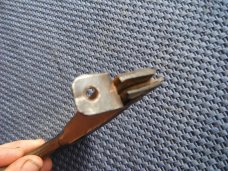 Vintage Handmade Mexican Saca Tripas knife w/ Talon Blade Handmade Horn Handle Vintage Handmade Mexican Saca Tripas knife w/ Talon Blade Handmade Horn Handle