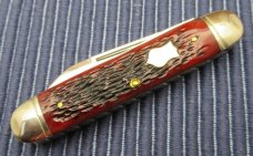 Bulldog Brand Solingen Germany Pearl Wharncliffe Whittler 2002 Kentucky Cutlery Assn. Club Knife Bulldog Brand Solingen Germany Pearl Wharncliffe Whittler 2002 Kentucky Cutlery Assn. Club Knife