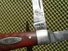 Vintage 1970's Case XX USA 9 Dot two blade poket knife. Vintage 1970's Case XX USA 9 Dot two blade poket knife.