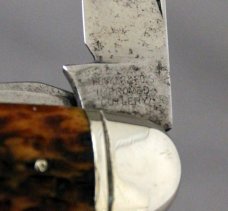 H. BOKER & CO'S IMPROVED CUTLERY,  TOOL KNIFE, Excellent Condition, Bone Handles