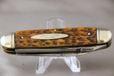 H. BOKER & CO'S IMPROVED CUTLERY,  TOOL KNIFE, Excellent Condition, Bone Handles