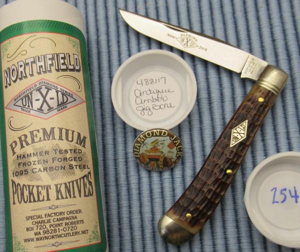 GREAT EASTERN CUTLERY Charlie Campagna Waynorth Cutlery SFO Diamond Jack Knife. GEC ...........(254) GREAT EASTERN CUTLERY Charlie Campagna Waynorth Cutlery SFO Diamond Jack Knife. GEC ...........(254)