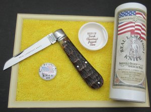 GREAT EASTERN CUTLERY Charlie Campagna Waynorth Cutlery SFO REAL LAMBFOOT Knife. GEC. ..........(12)