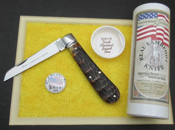 GREAT EASTERN CUTLERY Charlie Campagna Waynorth Cutlery SFO REAL LAMBFOOT Knife. GEC. ..........(12) GREAT EASTERN CUTLERY Charlie Campagna Waynorth Cutlery SFO REAL LAMBFOOT Knife. GEC. ..........(12)