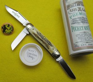 GEC - GREAT EASTERN CUTLERY Northfield UN-X-LD Pocket Knife, #66 Calf Roper. ................. (142)