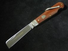 Great Eastern Natural Canvas Micarta Navy knife. Great Eastern Natural Canvas Micarta Navy knife.