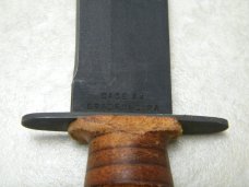 Case XX Bradford PA USMC 1998 USA Stacked Leather Fixed Blade Fighting Knife & Sheath in Box Case XX Bradford PA USMC 1998 USA Stacked Leather Fixed Blade Fighting Knife & Sheath in Box
