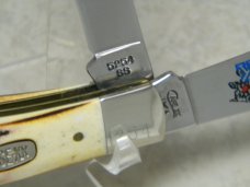 Case XX USA 1998 NCAA Champs Kentucky Wildcats Tubby & The Boys Stag 5254 SS Trapper Knife in Box Case XX USA 1998 NCAA Champs Kentucky Wildcats Tubby & The Boys Stag 5254 SS Trapper Knife in Box