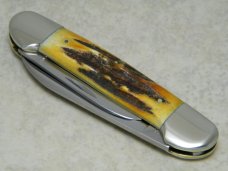 Case XX USA 1965-1969 Stag 52131 Canoe Knife Case XX USA 1965-1969 Stag 52131 Canoe Knife