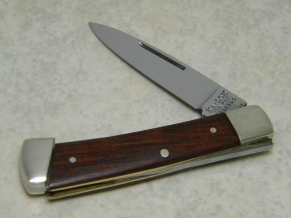 Ka-Bar KA-LOK Stainless 2226 Japan Wood Bolster Lock Locking Blade Knife c.1966-1982 Ka-Bar KA-LOK Stainless 2226 Japan Wood Bolster Lock Locking Blade Knife c.1966-1982