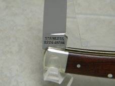 Ka-Bar KA-LOK Stainless 2226 Japan Wood Bolster Lock Locking Blade Knife c.1966-1982 Ka-Bar KA-LOK Stainless 2226 Japan Wood Bolster Lock Locking Blade Knife c.1966-1982