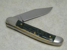 Marbles M.S.A. Co. 02 Gladstone, Mich USA Mastodon Ivory Linerlock Copperhead Knife in Box c.2002
