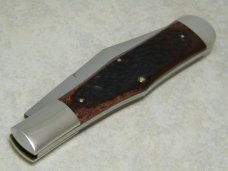Marbles M.S.A. Co. 02 Gladstone, Mich USA Peach Seed Jig Bone Large Coke Bottle Knife in Box c.2002