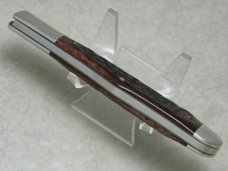 Marbles M.S.A. Co. 02 Gladstone, Mich USA Peach Seed Jig Bone Large Coke Bottle Knife in Box c.2002