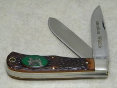 Schrade USA 194OT Old Timer Delrin Gunstock Trapper Linerlock Knife - NIB Schrade USA 194OT Old Timer Delrin Gunstock Trapper Linerlock Knife - NIB