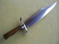  Jim Bowie Commemorative Bowie Knife. Made by Carvel Hall, USA. Nice Classic & Historic Bowie Knife!