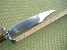  Jim Bowie Commemorative Bowie Knife. Made by Carvel Hall, USA. Nice Classic & Historic Bowie Knife!