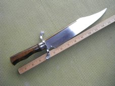  Jim Bowie Commemorative Bowie Knife. Made by Carvel Hall, USA. Nice Classic & Historic Bowie Knife!