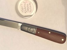 Tidioute Cutlery USA GEC 153117 Canvas Micarta 2017 Blade Forums TC Barlow Knife in Tube Tidioute Cutlery USA GEC 153117 Canvas Micarta 2017 Blade Forums TC Barlow Knife in Tube