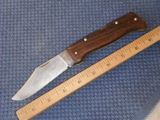 Vintage  Imperial USA, Wildcat Skinner,  Lockback Pocket Knife, Wood scalesMade in the USA!!!