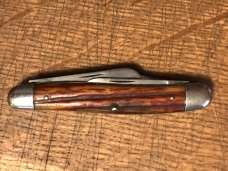 vintage PRIMBLE BELKNAP 7385 stag 3 blade stockman red stag back handle made by CASE would be 5347HP vintage PRIMBLE BELKNAP 7385 stag 3 blade stockman red stag back handle made by CASE would be 5347HP