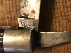 CASE TESTED XX 6452 greenbone hobo slide apart slot knife with spear master blade CASE TESTED XX 6452 greenbone hobo slide apart slot knife with spear master blade