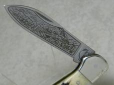 Remington USA Stag Canoe 2002 Wildlife Knife in Box