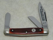 Boker Solingen Germany 1981 LTD. Red Bone "The Collector" Stockman Knife in Box