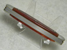 Boker Solingen Germany 1981 LTD. Red Bone "The Collector" Stockman Knife in Box