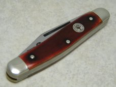 Boker Solingen Germany 1981 LTD. Red Bone "The Collector" Stockman Knife in Box