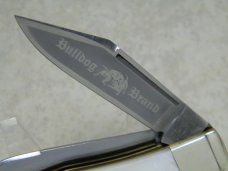 Bulldog Brand Germany Pearl Gunstock Jack Knife Set in Box c.1980-81 Bulldog Brand Germany Pearl Gunstock Jack Knife Set in Box c.1980-81