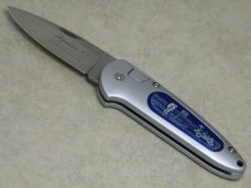 Boker Solingen Germany Stainless 1997 LTD. Apollo 17 25th Anniversary Button Lock Knife in Box Boker Solingen Germany Stainless 1997 LTD. Apollo 17 25th Anniversary Button Lock Knife in Box