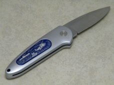 Boker Solingen Germany Stainless 1997 LTD. Apollo 17 25th Anniversary Button Lock Knife in Box Boker Solingen Germany Stainless 1997 LTD. Apollo 17 25th Anniversary Button Lock Knife in Box