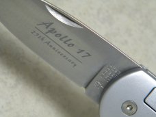 Boker Solingen Germany Stainless 1997 LTD. Apollo 17 25th Anniversary Button Lock Knife in Box Boker Solingen Germany Stainless 1997 LTD. Apollo 17 25th Anniversary Button Lock Knife in Box