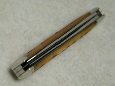 Sargent USA (Queen City) Jigged Brown Bone Trapper 1992 NKCA 1992 Club Knife