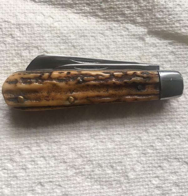 FROM MY COLLECTION VERY RARE STAG HANDLE RUSSELL