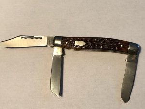Schrade 881 mint three blade 