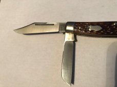 Olsen Knife Co. Solingen Germany Bone Stockman Knife Olsen Knife Co. Solingen Germany Bone Stockman Knife
