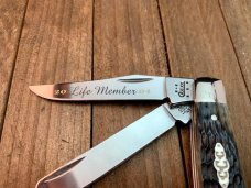 Case Collector’s Club 2004 Tiny Trapper Allegheny Mountain Bone Case Collector’s Club 2004 Tiny Trapper Allegheny Mountain Bone