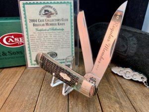 Case Collector’s Club Trapper for 2004 in Allegheny Mountain Bone
