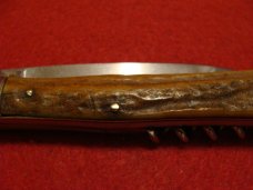 Robert Klaas Antique Kissing Crane Solingen Corkscrew Stag Handle Pocket Knife Robert Klaas Antique Kissing Crane Solingen Corkscrew Stag Handle Pocket Knife