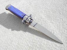 Case XX SS USA 9 Dot (1981) Wood Sidewinder Side Release Lockblade Knife - NIB